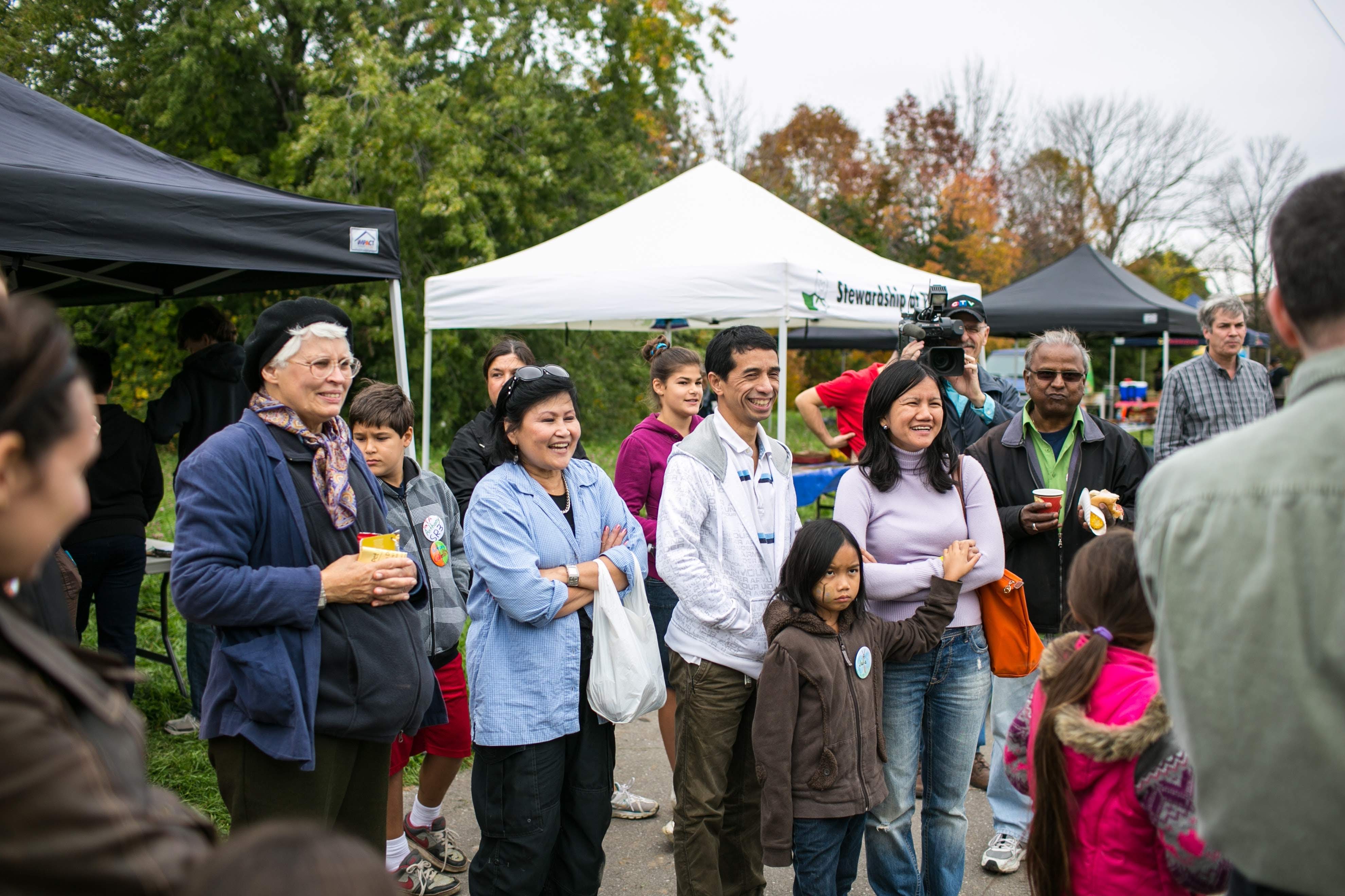 Group of people at event