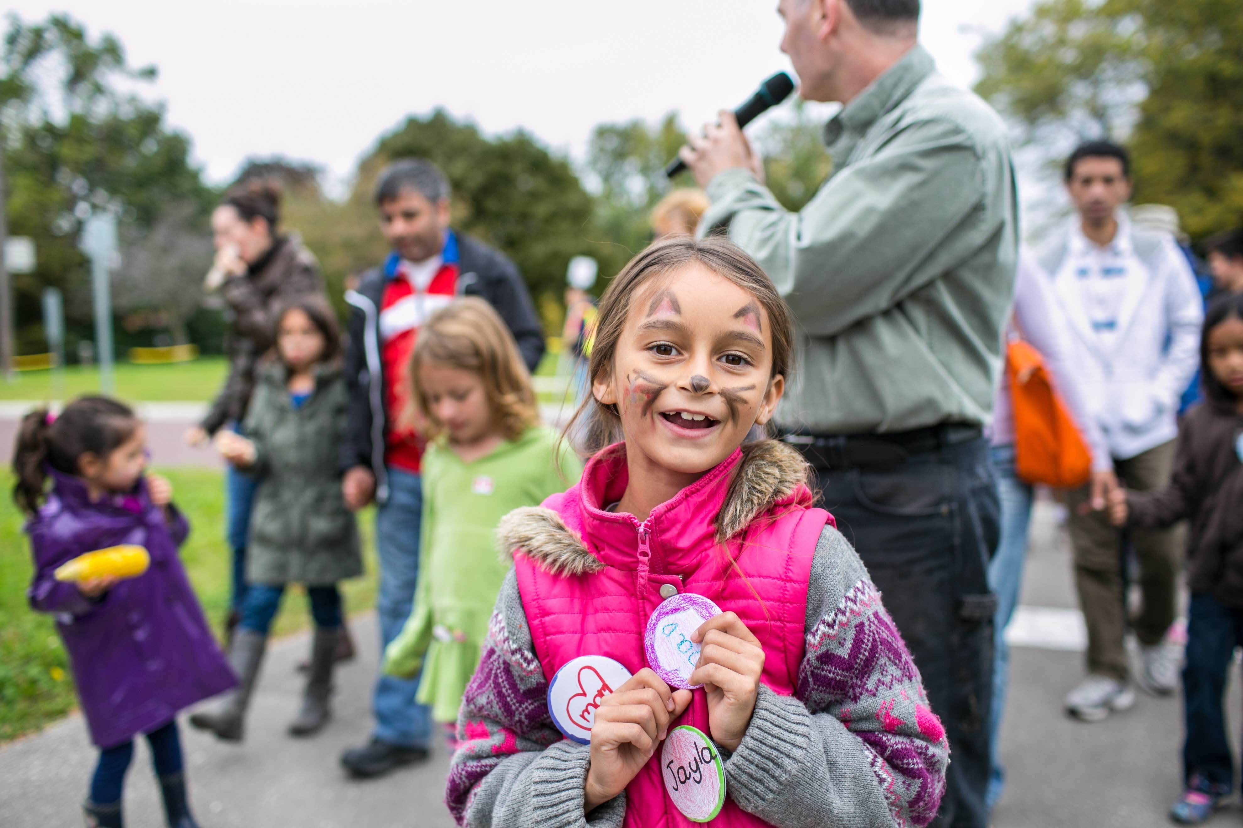 Girl at event